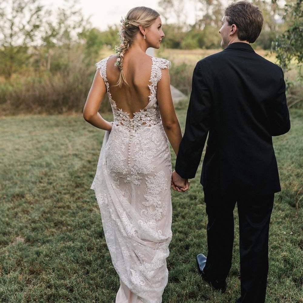 BHLDN Milano Gown Anthropologie Wedding Dress!